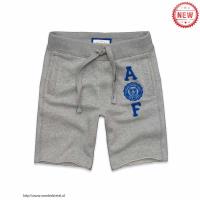 heren abercrombie and fitch athletic shorts lichtgrijs Hete Verkoop hbbgo457